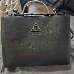 Loungefly Elderwand Harry Potter Black Bag
